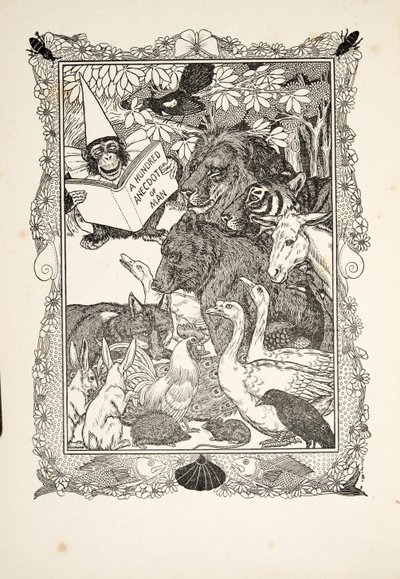Frontispice, fra A Hundred Anecdotes of Animals, pub. 1924 av Percy J. Billingshurst