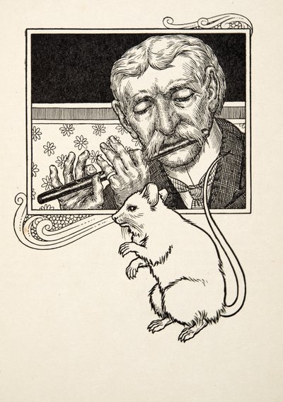 Musical Mice, fra A Hundred Anecdotes of Animals, pub. 1924 av Percy J. Billingshurst