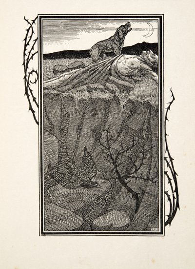 Sabinus and his Dog, fra A Hundred Anecdotes of Animals, pub. 1924 av Percy J. Billingshurst