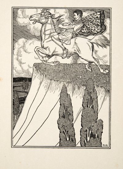The Death of Antiochus Revenged, fra A Hundred Anecdotes of Animals, pub. 1924 av Percy J. Billingshurst