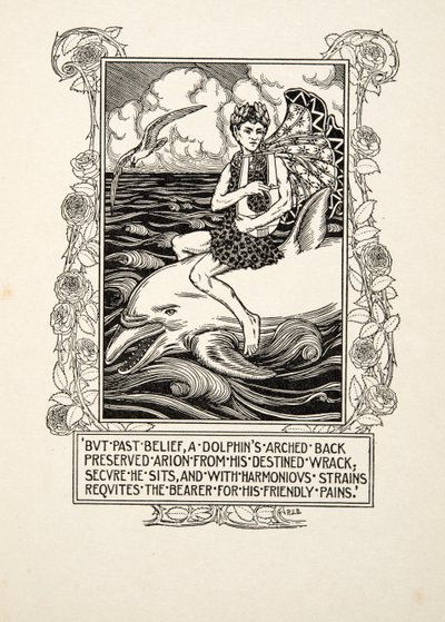 The Dolphin, fra A Hundred Anecdotes of Animals, pub. 1924 av Percy J. Billingshurst