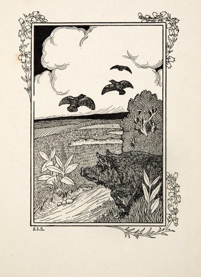 The Pig Pointer, fra A Hundred Anecdotes of Animals, pub. 1924 av Percy J. Billingshurst