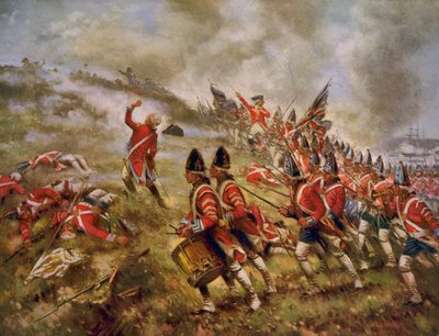 Slaget ved Bunker Hill av Percy Moran