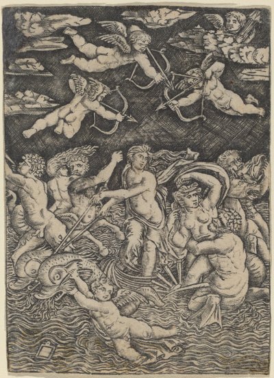 Galateas triumf av Peregrino da Cesena