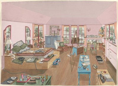 Soverom, 1940 av Perkins Harnly