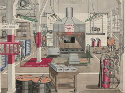 Japansk lakkdyppekar, 1946. av Perkins Harnly