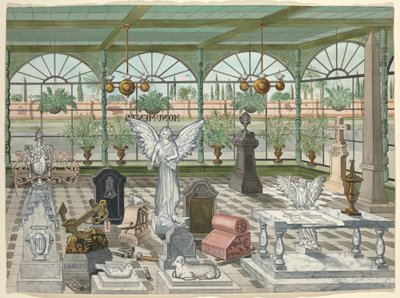 Monumentutstillingsrom, 1888 av Perkins Harnly