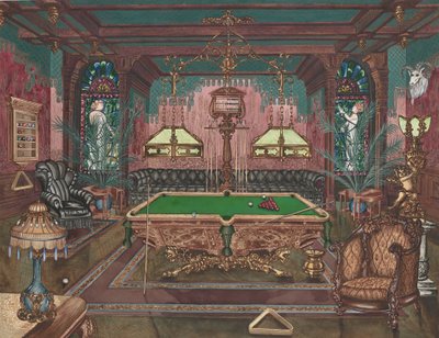 Pool Room, 1890, 19351942.    1160404   no       norwegian Successfully Translated  Original: Philip IV Appointing Prince Ferdinand Governor of the Netherlands, plate 25 from Casperius Gevartius, Pompa Introitus Honori Serenissimi Principis Ferdinandi (Tri av Perkins Harnly