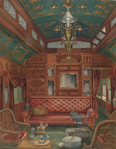 Pullman Coach, ca. 1940. av Perkins Harnly