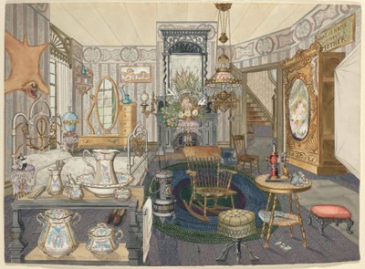 Rom Hus Seng-Stue av Perkins Harnly