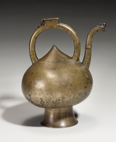 En safavidisk messingewer, Iran, 1600-tallet av Persian School