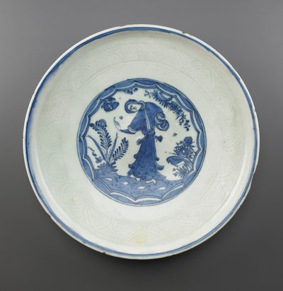 Dish, Iran, Safavid-dynastiet (keramikk) av Persian School