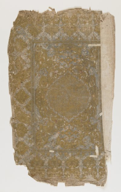 Folio fra en Rawzat al-safa av Persian School