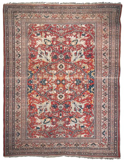 Heriz-teppe, Nordvest-Persia, tredje kvartal av 1800-tallet av Persian School