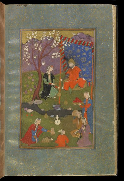 Jamshid i Khurshid, ca. 1600 av Persian School