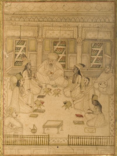 Manuskript av Gulistan of Sadi, 1787 av Persian School