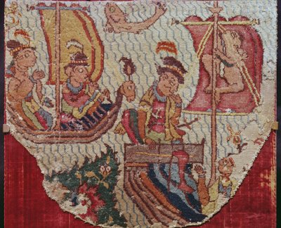 Teppe med indo-portugisiske motiver, Safavid-dynastiet av Persian School