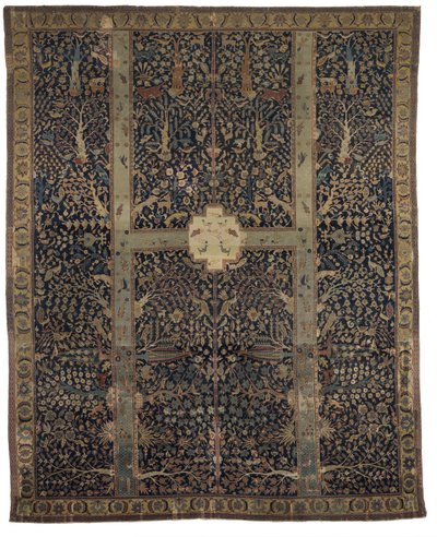 Wagner Garden Carpet, tidlig på 1600-tallet av Persian School