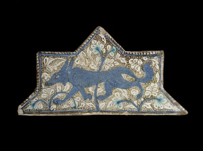 Tile, Iran, Il-Khanid-dynastiet, slutten av 1200-tallet - begynnelsen av 1300-tallet (keramikk) av Persian School