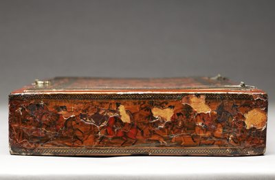Verktøysett som viser den hellige familie, ca. 1830 (blandet media) av Persian School