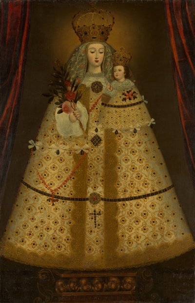 Vår Frue av Guápulo, 1700-tallet. av Peruvian