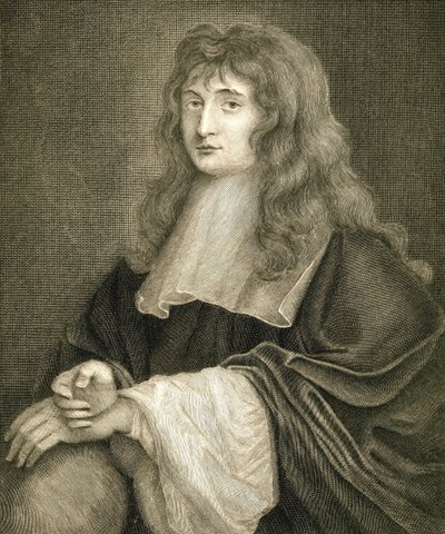 Portrett av Sir Isaac Newton av Peter (after) Lely