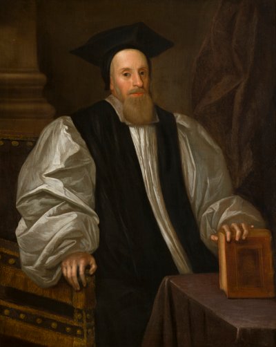 Portrett av John Bridgeman, biskop av Chester (1577-1652), ca. 1638-52 (olje på lerret) av Peter (attr.to) Lely