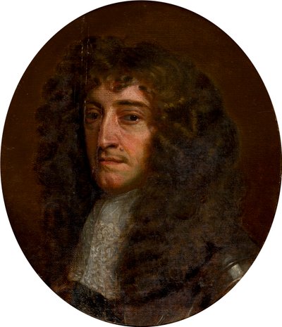 Portrett av prins Rupert av Rhinen (1619-1682), ca. 1618-80 (olje om bord) av Peter (follower of) Lely
