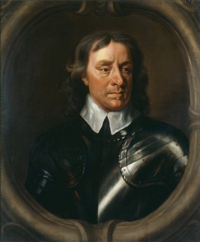 Oliver Cromwell, ca. 1653-55 (olje på lerret) av Peter (studio of) Lely