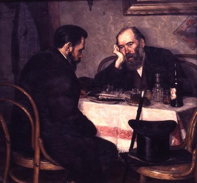 To vennemøte av Peter Alexandrovich Nilus