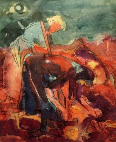 potethøst av Peter August Böckstiegel