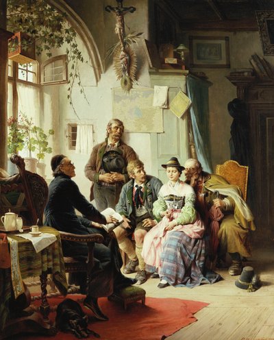 Ekteskapsinstruksjonene, 1878 av Peter Baumgartner