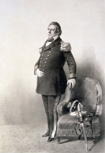 Commodore Matthew Calbraith Perry (1794-1858) fra 