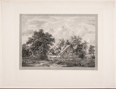 En gård av Peter Christian Schøler