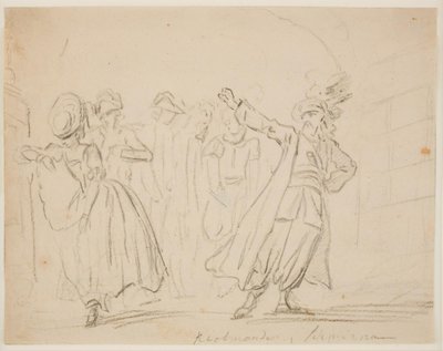 Scene fra The Merchant of Smyrna av Peter Cramer