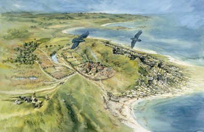 Nornour, Isles of Scilly, 500 f.Kr., ca 1990-2010 av Peter Dunn