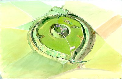 Gamle Sarum, c2010 av Peter Dunn