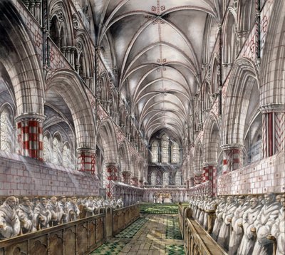 Rievaulx Abbey, 1200-tallet, c1990-2010 av Peter Dunn