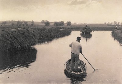 Quartering the Marsh Hay, Life and Landscape on the Norfolk Broads, ca. 1886 av Peter Emerson und Thomas Goodall
