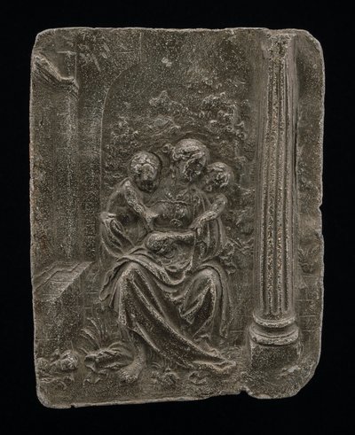 Veldedighet, 15401545. av Peter Flötner