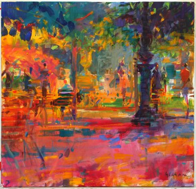 Hageterrassen av Peter Graham (Contemporary)