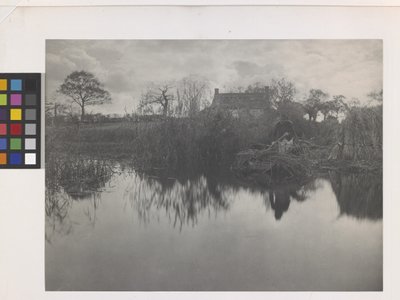Quanting The Gladdon (platinatrykk på originalfeste) av Peter Henry Emerson