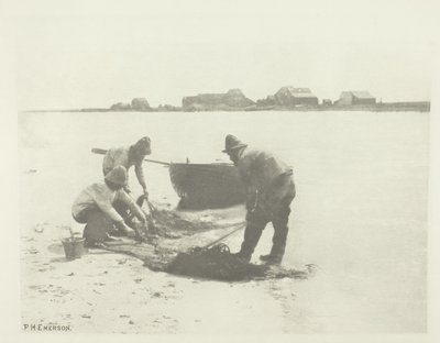 Smelting på elven Blythe (Suffolk) av Peter Henry Emerson