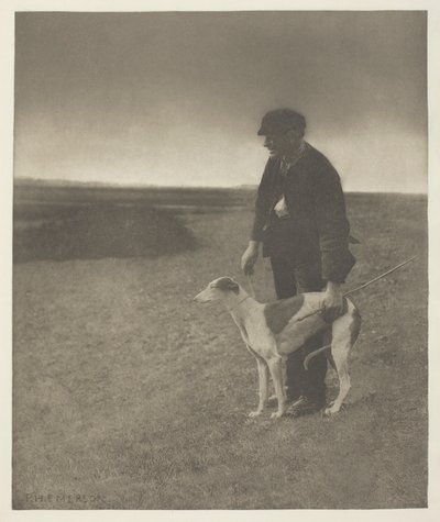The Poacher - A Hare in View, (Suffolk) av Peter Henry Emerson