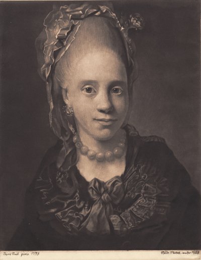 Damens portrett av Peter Vilhelm Ilsted