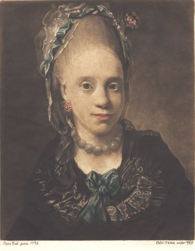 Damens portrett av Peter Vilhelm Ilsted