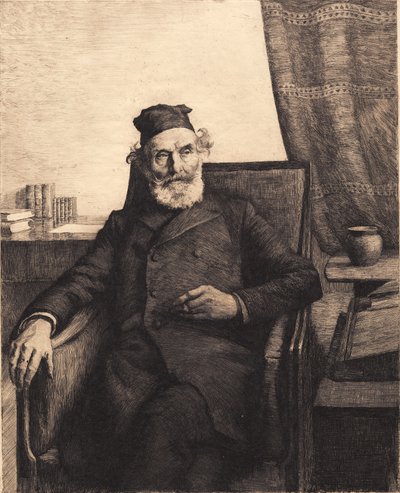 Kunstnerens far, Jens Peter Ilsted av Peter Vilhelm Ilsted