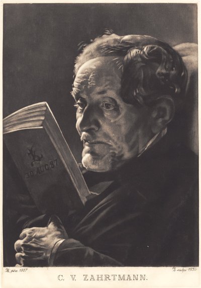 Overlege C. V. Zahrtmann av Peter Vilhelm Ilsted