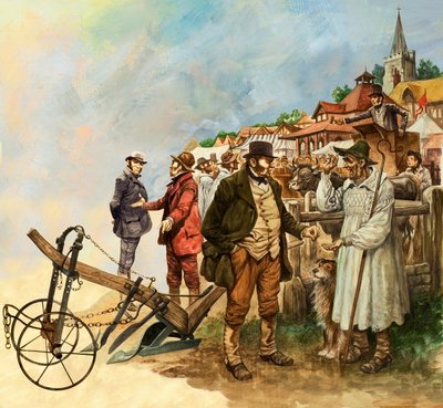 Bondens marked og auksjon av Peter Jackson