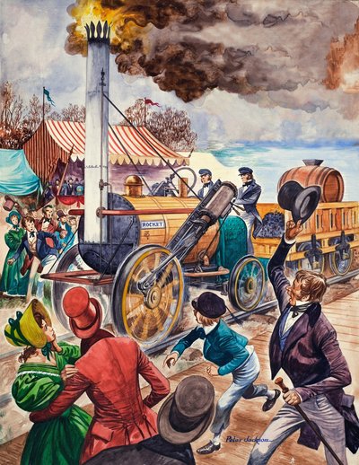George Stephenson og raketten av Peter Jackson